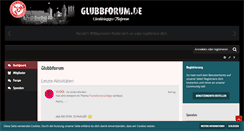 Desktop Screenshot of glubbforum.de