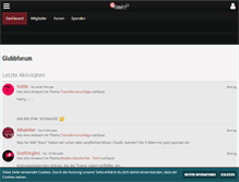 Tablet Screenshot of glubbforum.de
